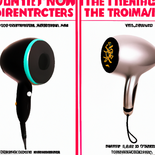 Ionic Hairdryer Vs. Ceramic Tourmaline Hairdryer